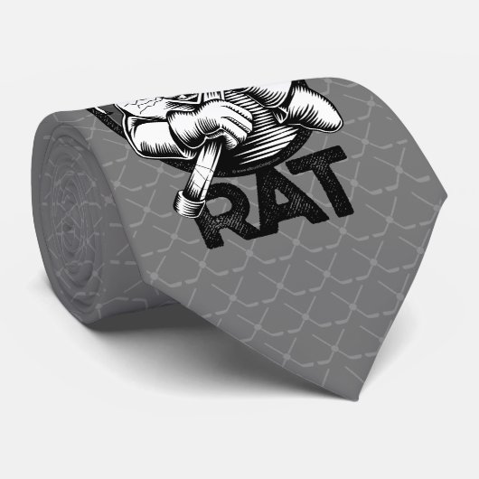 Hockey Rat Stropdas (Opgerold)