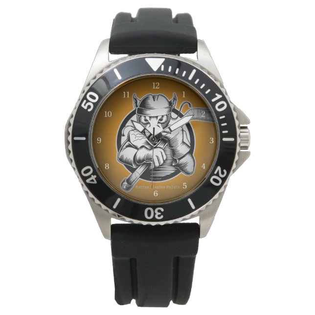 Hockey Rat Watch Horloge (Voorkant)