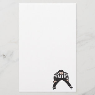 Hockey Referee Briefpapier