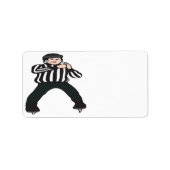 Hockey Referee Etiket (Voorkant)