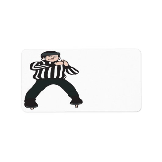 Hockey Referee Etiket (Voorkant)