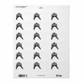 Hockey Referee Etiket (Full Sheet)