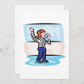 Hockey Referee Kaart (Voorkant / Achterkant)