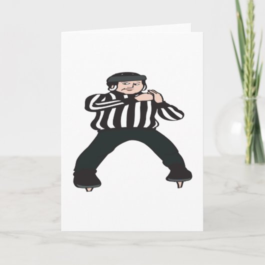 Hockey Referee Kaart (Voorkant)