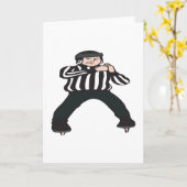Hockey Referee Kaart (Gele Bloem)