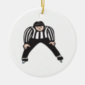 Hockey Referee Keramisch Ornament (Voorkant)