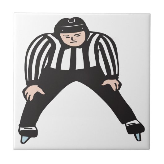 Hockey Referee Tegeltje (Voorkant)