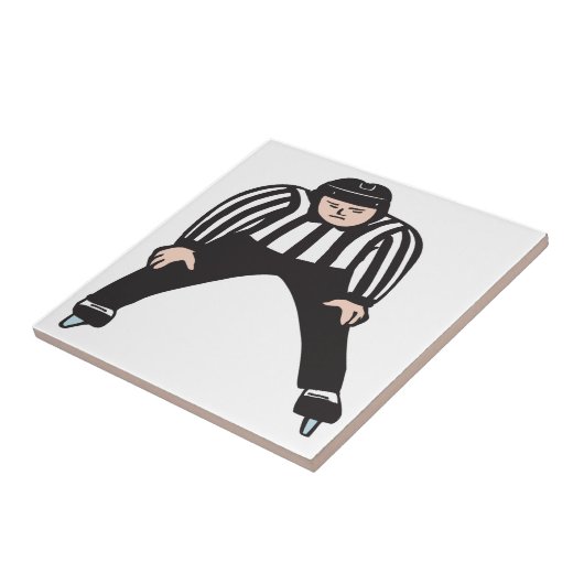 Hockey Referee Tegeltje (Zijkant)