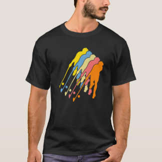 Hockey Retro Hockey Sport T-shirt