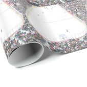 HOCKEY RINK CADEAUPAPIER (Rol Hoek)