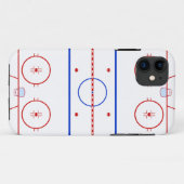 Hockey Rink Case-Mate iPhone Case (Achterkant (horizontaal))
