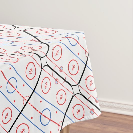 Hockey Rink Companion Autograaf Ready Tafelkleed (Voorbeeld)