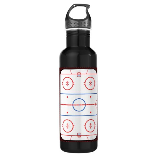 Hockey Rink Companion Autograaf Ready Waterfles (Voorkant)