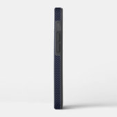 Hockey Rink Diagram op Blue Carbon Fiber Style iPh Case-Mate iPhone Case (Achterkant / Links)