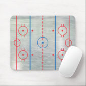 Hockey Rink Ice Mousepad Muismat (Met muis)