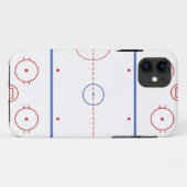 Hockey Rink iPhone Case (Achterkant (horizontaal))