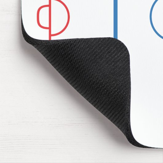 Hockey Rink Mousepad Muismat (Hoek)