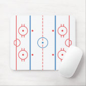 Hockey Rink Mousepad Muismat (Met muis)