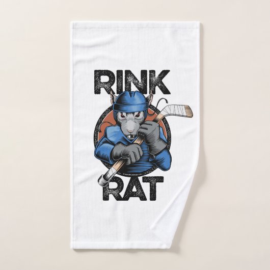 Hockey Rink Rat Bad Handdoek (Handdoek)