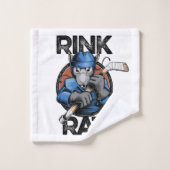 Hockey Rink Rat Bad Handdoek (Wasdoekje)