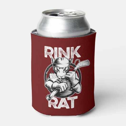 Hockey Rink Rat Blikjeskoeler (Blikje Voorkant)