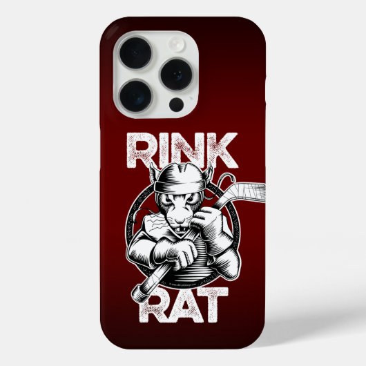 Hockey Rink Rat Case-Mate iPhone Case (Achterkant)