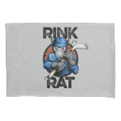 Hockey Rink Rat Kussensloop (Voorkant)