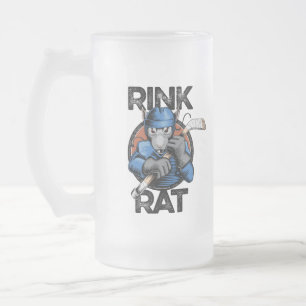 Hockey Rink Rat Matglas Bierpul