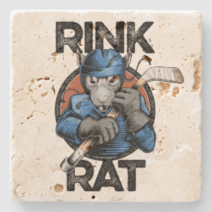 Hockey Rink Rat Stenen Onderzetter