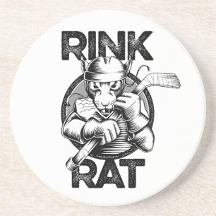 Hockey Rink Rat Zandsteen Onderzetter