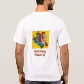 Hockey Rocks T-shirt (Achterkant)
