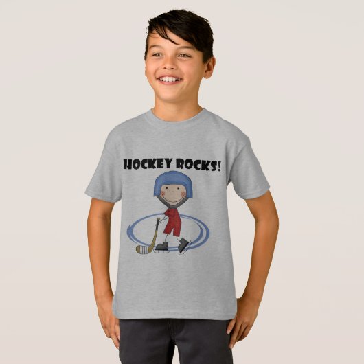 Hockey Rocks T-shirts en cadeautjes (Voorkant volledig)