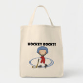 Hockey Rocks T-shirts en cadeautjes Tote Bag (Voorkant)