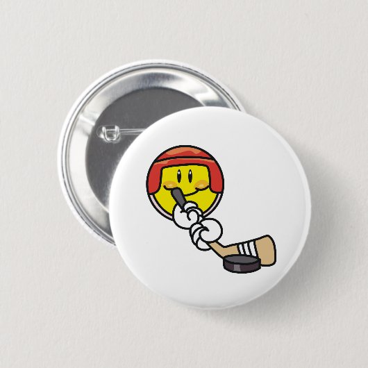 Hockey Ronde Button 5,7 Cm (Voorkant /achterkant)