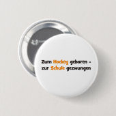 Hockey Ronde Button 5,7 Cm (Voorkant /achterkant)
