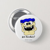 Hockey? Ronde Button 5,7 Cm (Voorkant /achterkant)