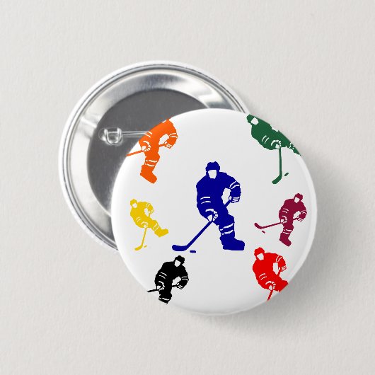 HOCKEY RONDE BUTTON 5,7 CM (Voorkant /achterkant)