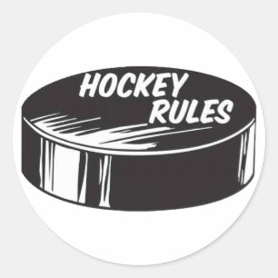 HOCKEY RONDE STICKER