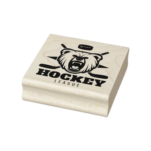 Hockey Rubber Stamp Rubberstempel (Stempel)
