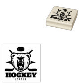 Hockey Rubber Stamp Rubberstempel (Gestempeld)