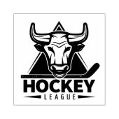 Hockey Rubber Stamp Rubberstempel (Afrduk)