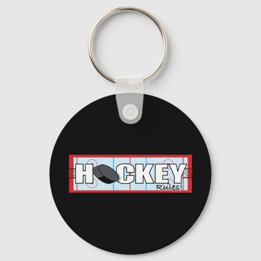 Hockey Rules Sleutelhanger (Voorkant)