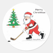 Hockey Santa Kerstkerst