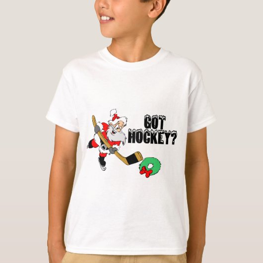 Hockey Santa T-shirt (Voorkant)
