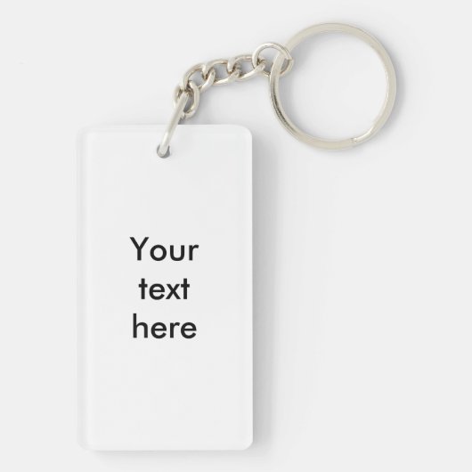  hockey schaats BW Sleutelhanger (achterkant)