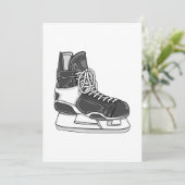 Hockey-Schaats Kaart (Staand voorkant)