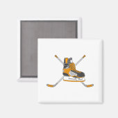 Hockey-Schaats Magneet (Voorkant / Achterkant)