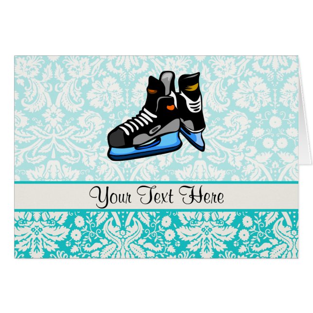 Hockey-Schaatsen; Damask (Voorkant Horizontaal)