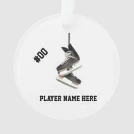  Hockey Schaatsen Ornament