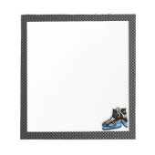 Hockey-Schaatsen van faux-koolstofvezel Notitieblok (Voorkant)